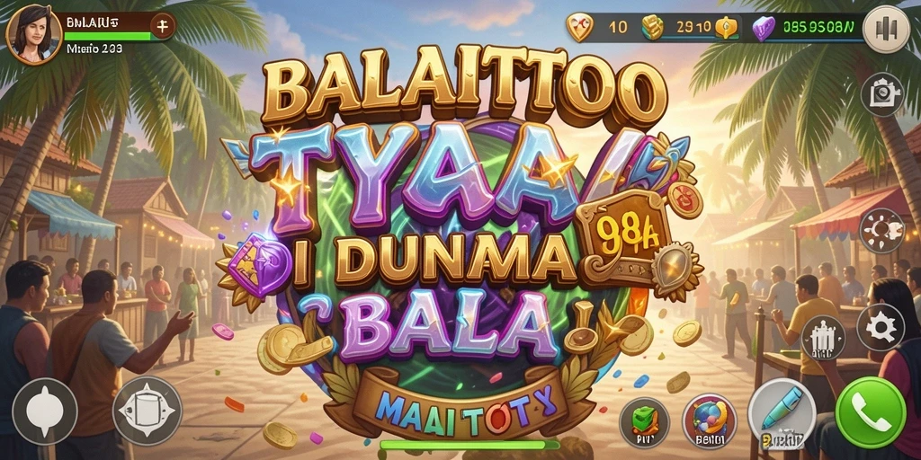 Screenshot gameplay BALAITOTO yang menampilkan keseruan mengelola balai.