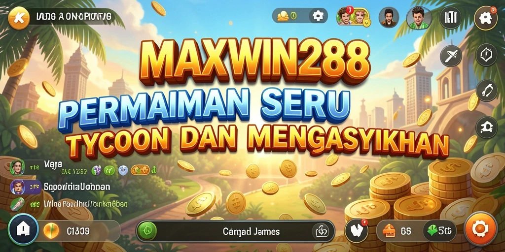 Tampilan gameplay Tycoon yang seru dan menantang di MAXWIN288.